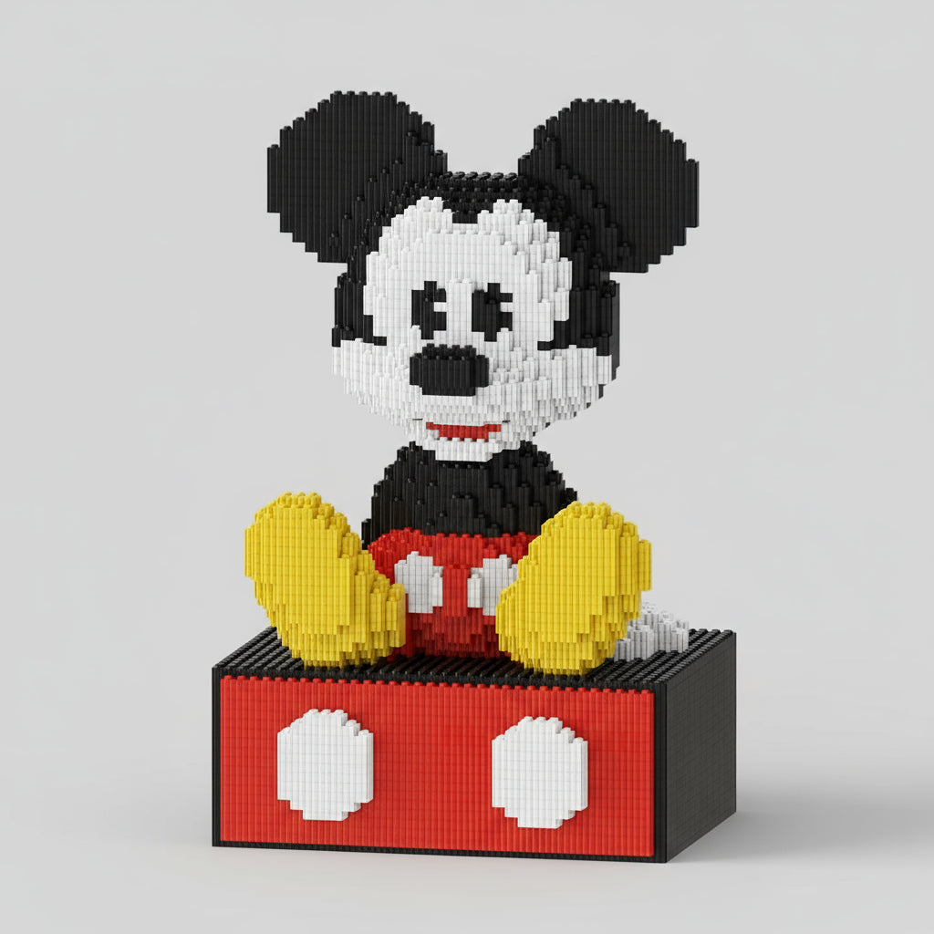 Maus mit Ladebox | Bausteine