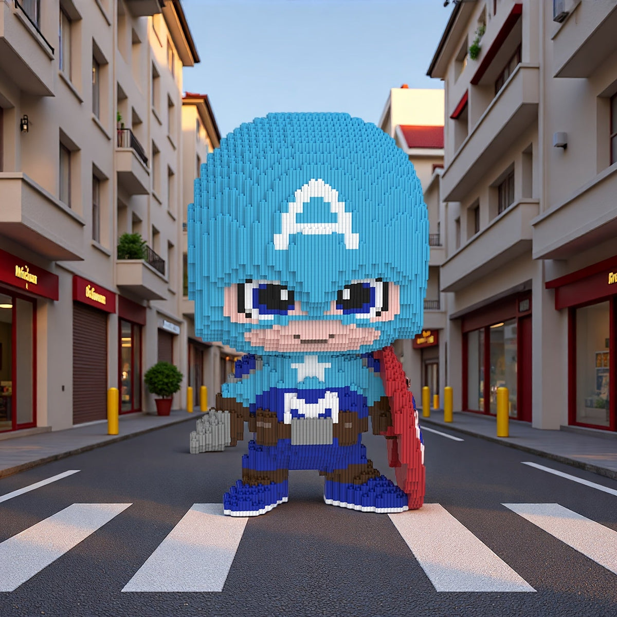MEGA blauer Superheld | Bausteine