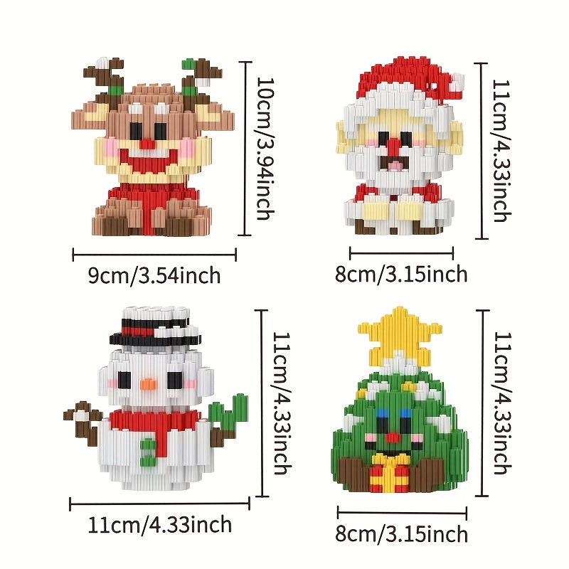 4 Weihnachts-Minis | Bausteine