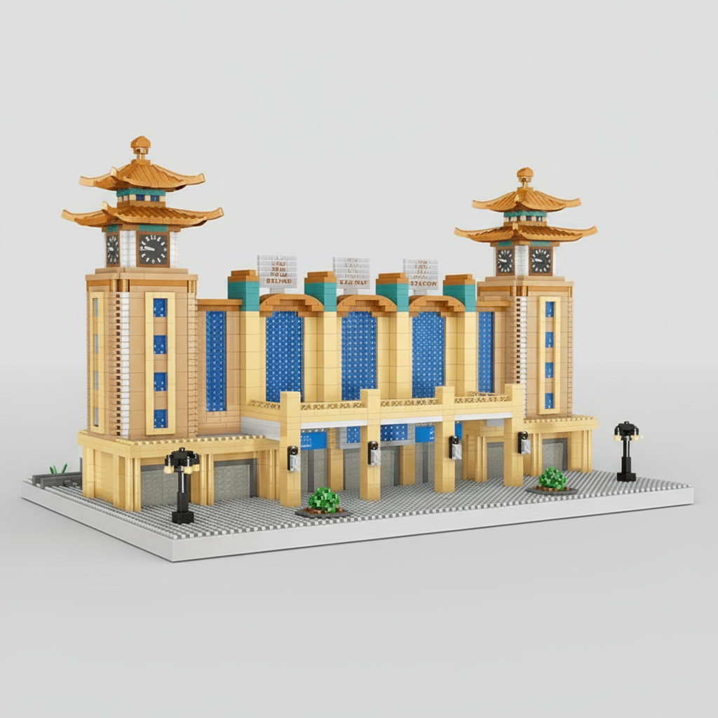 Bahnhof Peking | Bausteine