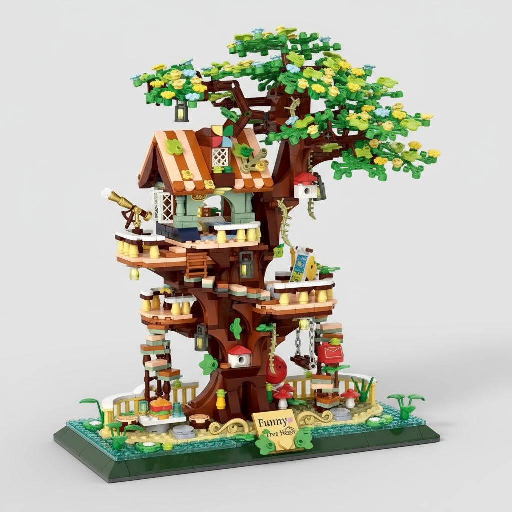 Kreativer Baumhaus | Bausteine