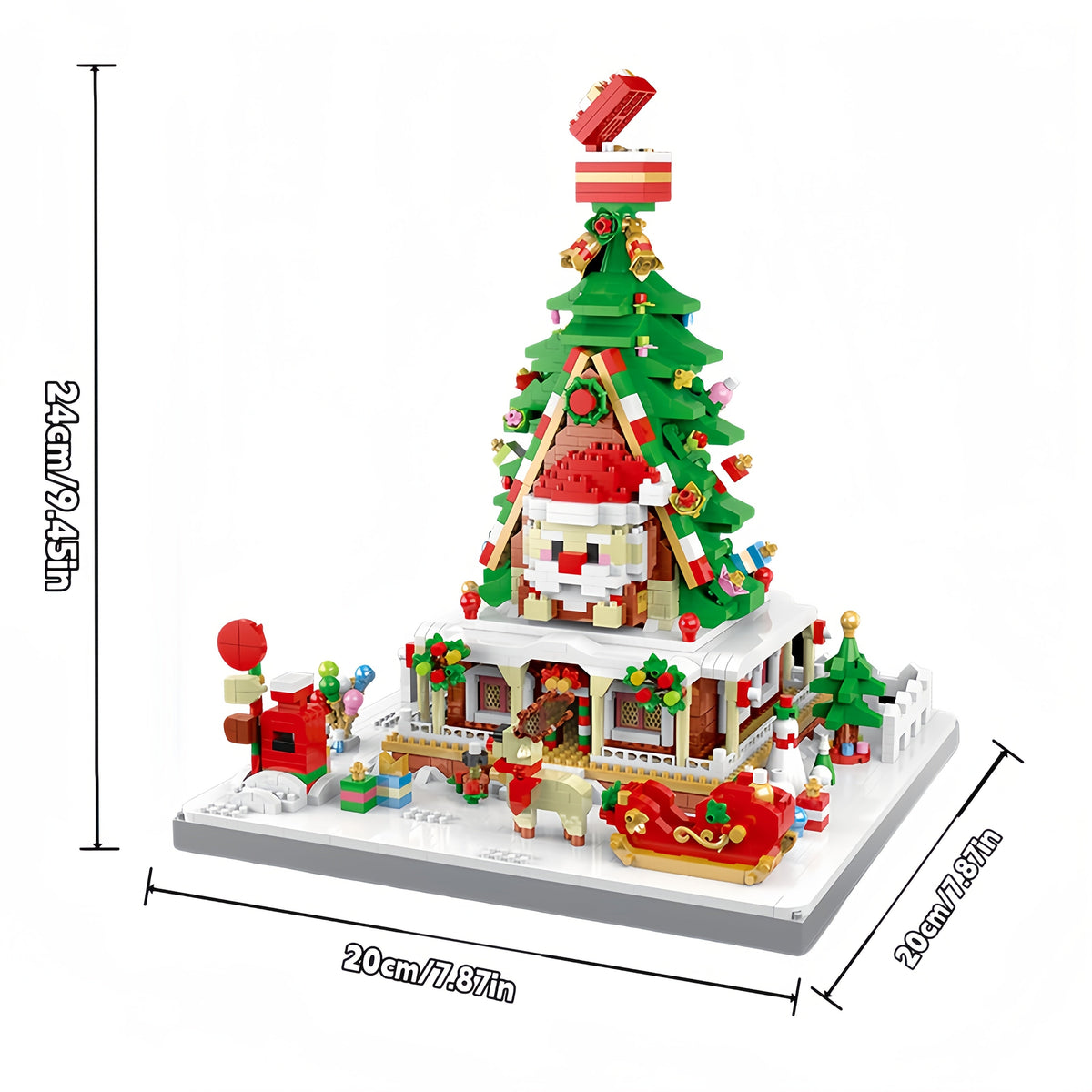 Weihnachtshaus | Bausteine