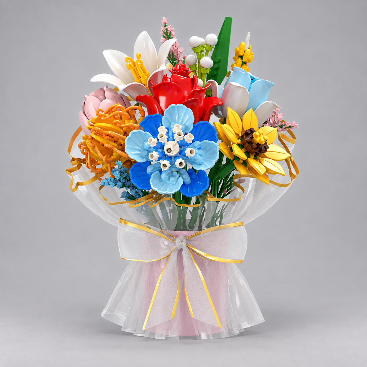 Kleiner Blumenstrauß | Bausteine