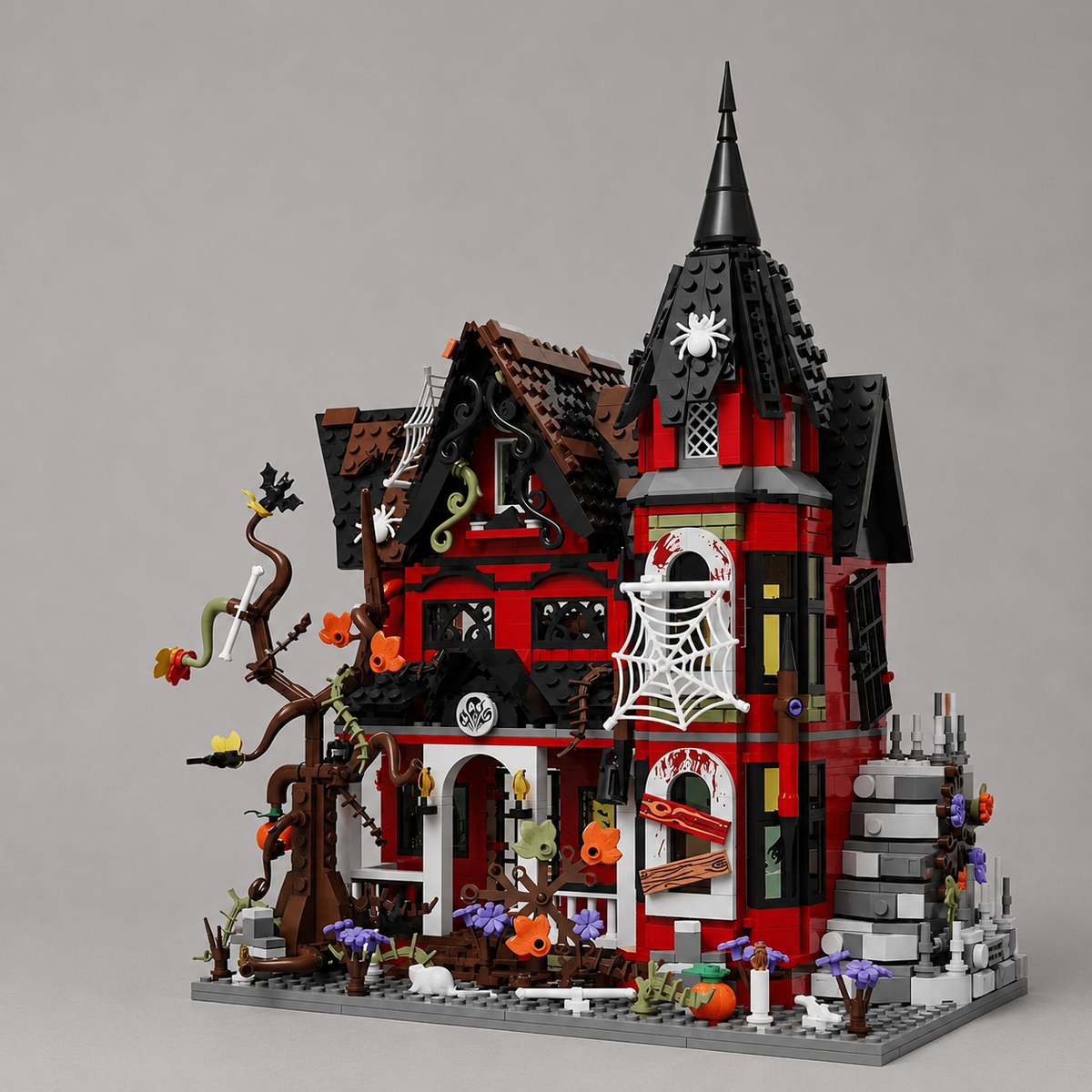 Halloween-Spukhaus | Bausteine