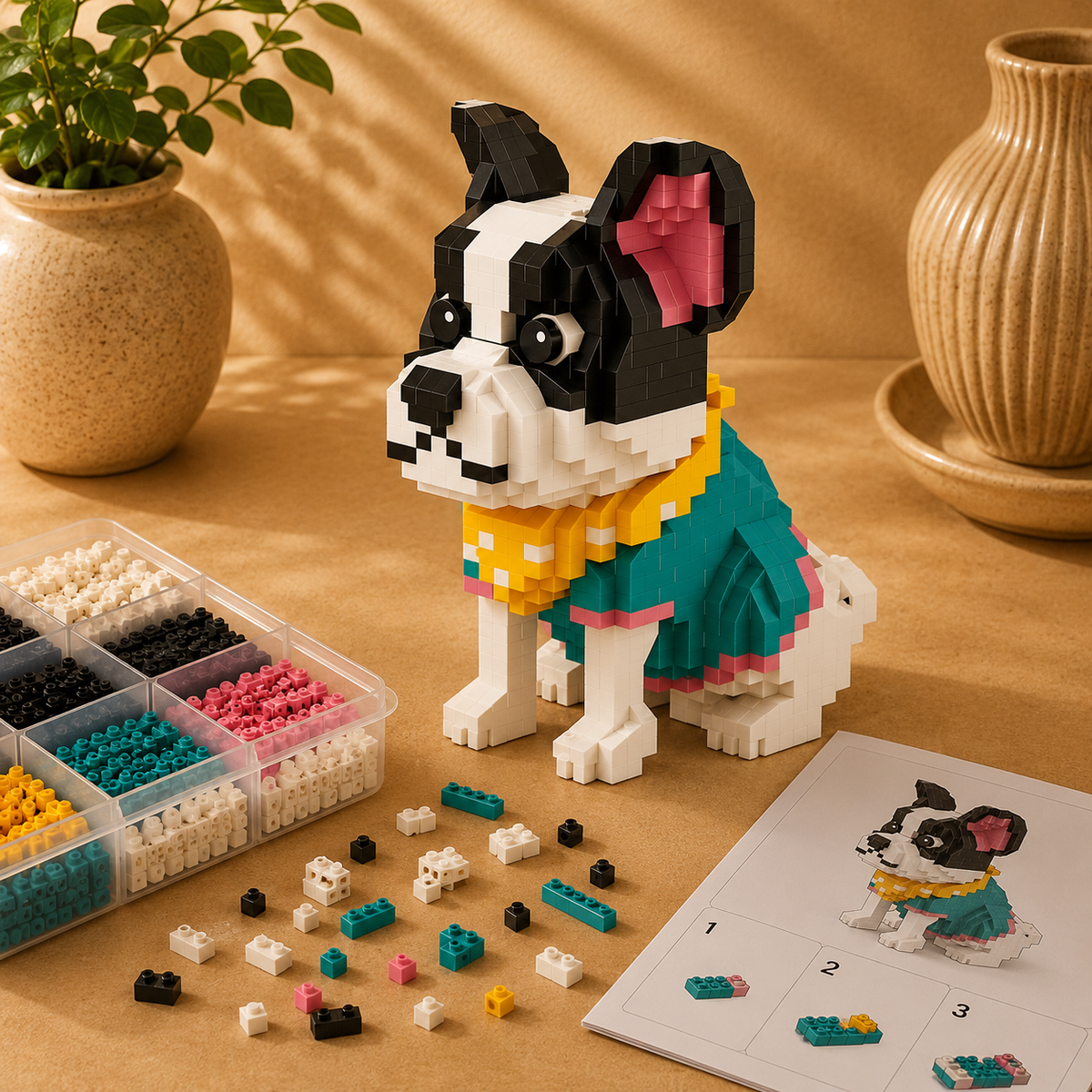 Französische Bulldogge | Bausteine