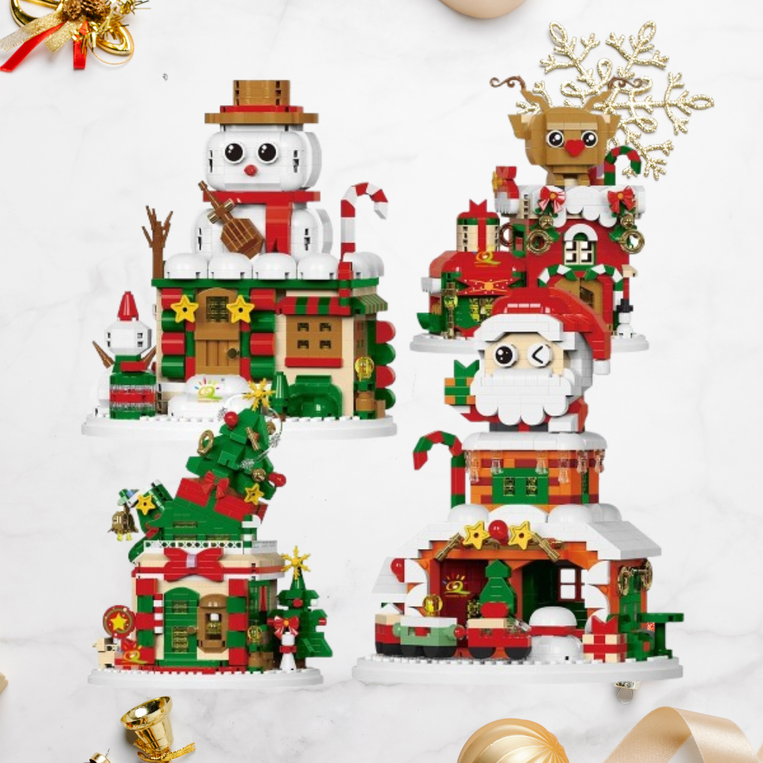 Schöne Weihnachtshäuschen