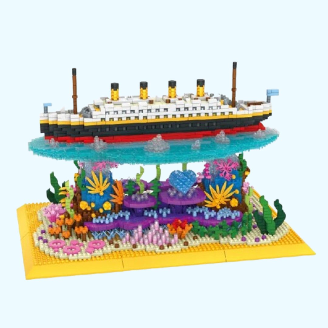 Titanic aus Pflanzen | Bausteine