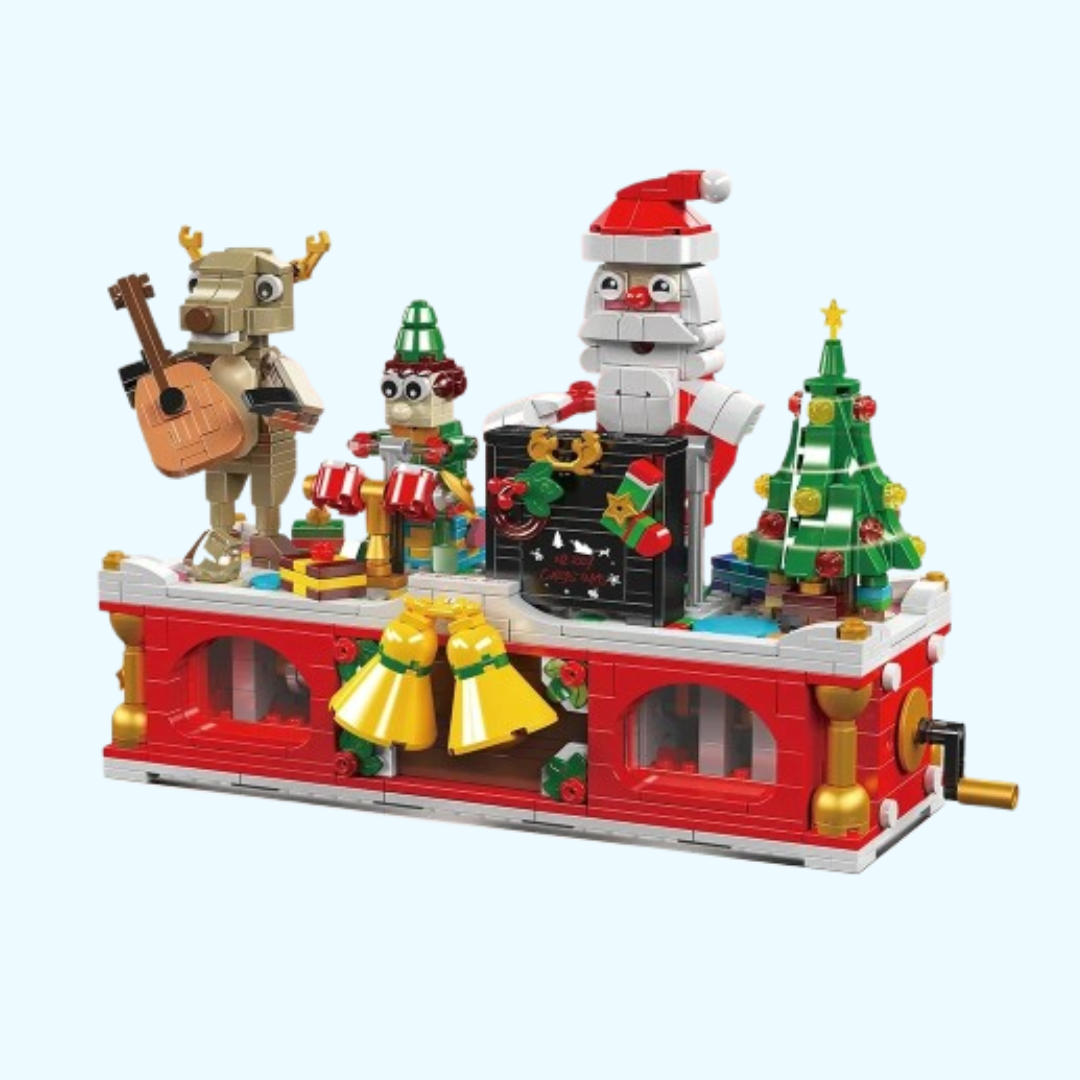 Musikalisches Weihnachtsdorf | Bausteine