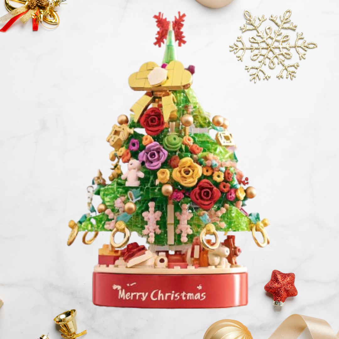 Weihnachtsbaum-Spieluhr | Bausteine