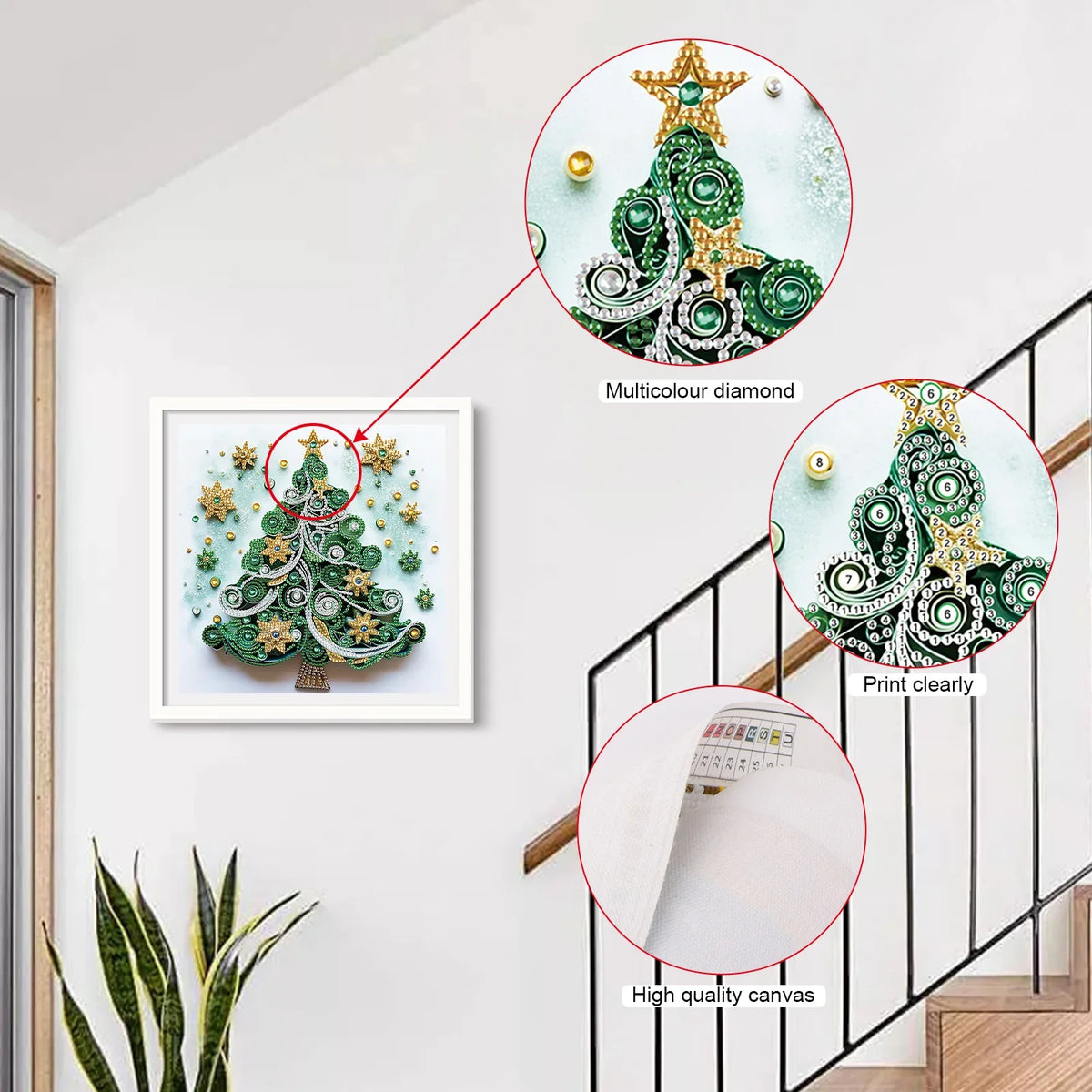 Weihnachtsbaum | Diamond Painting