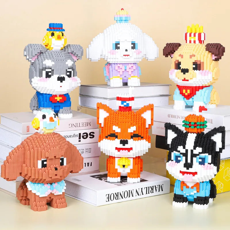 Welpe trifft Cupcake | Bausteine