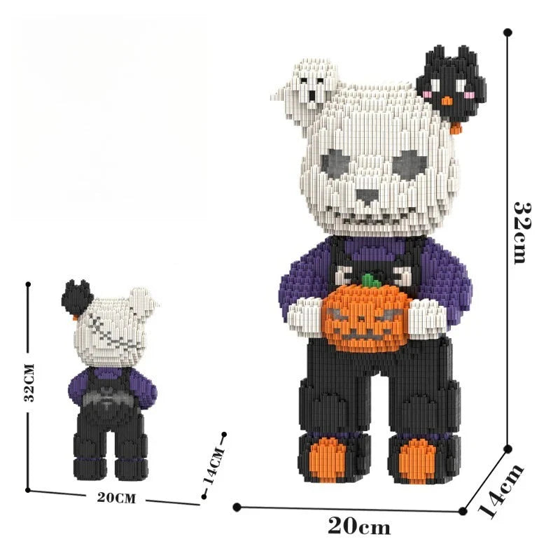 Halloween-Bär | Bausteine