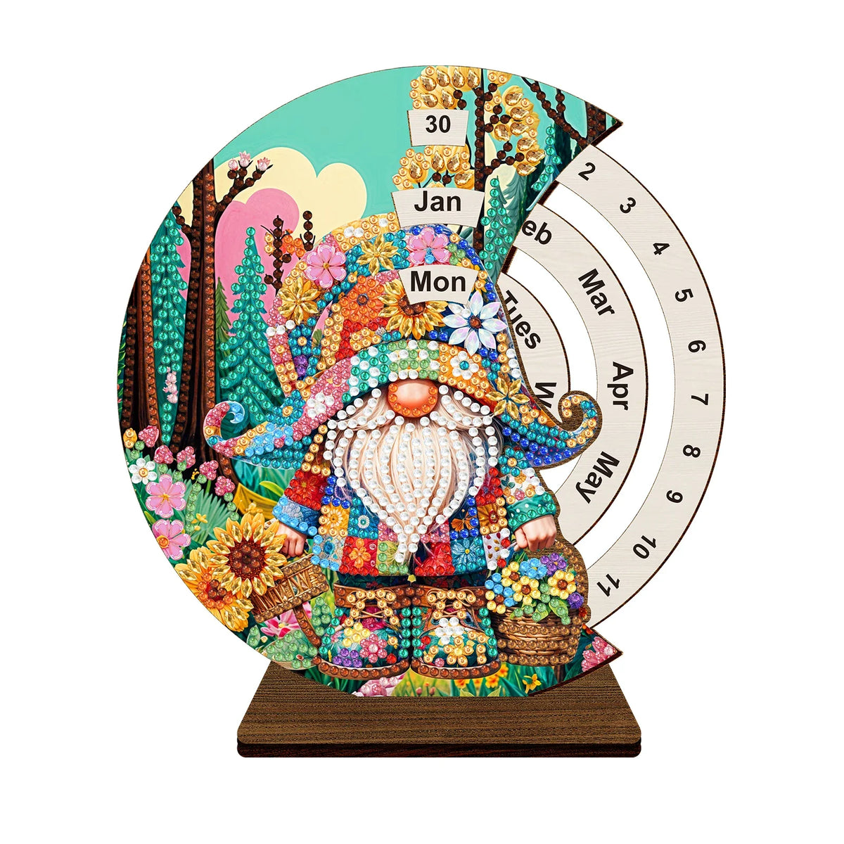 Wichtel | Kalender | Diamond painting