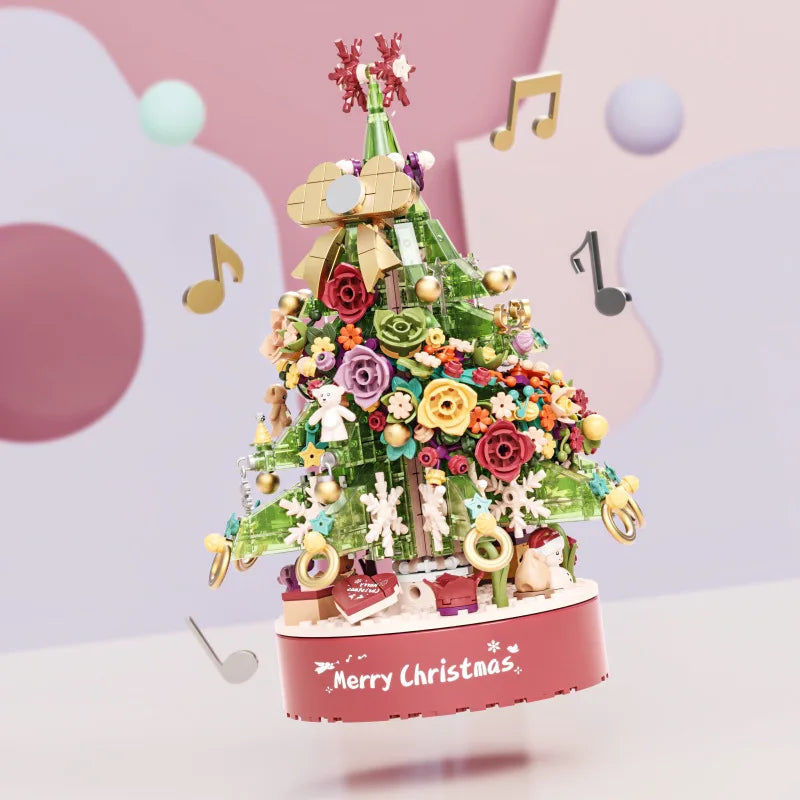 Weihnachtsbaum-Spieluhr | Bausteine