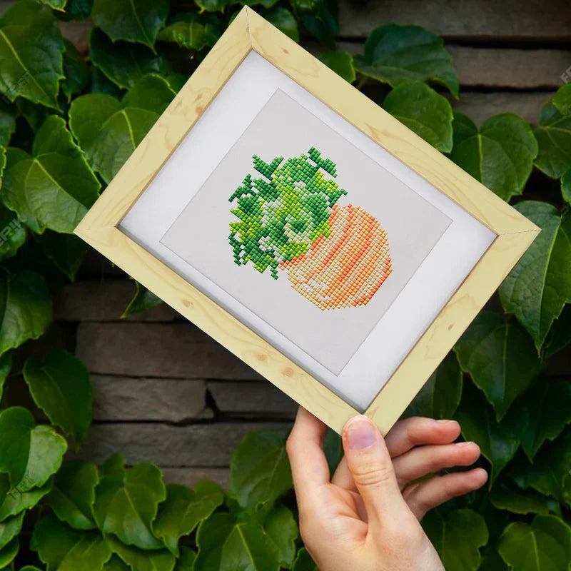 12 Mini Diamond Paintings | Pflanzen | Diamond Painting