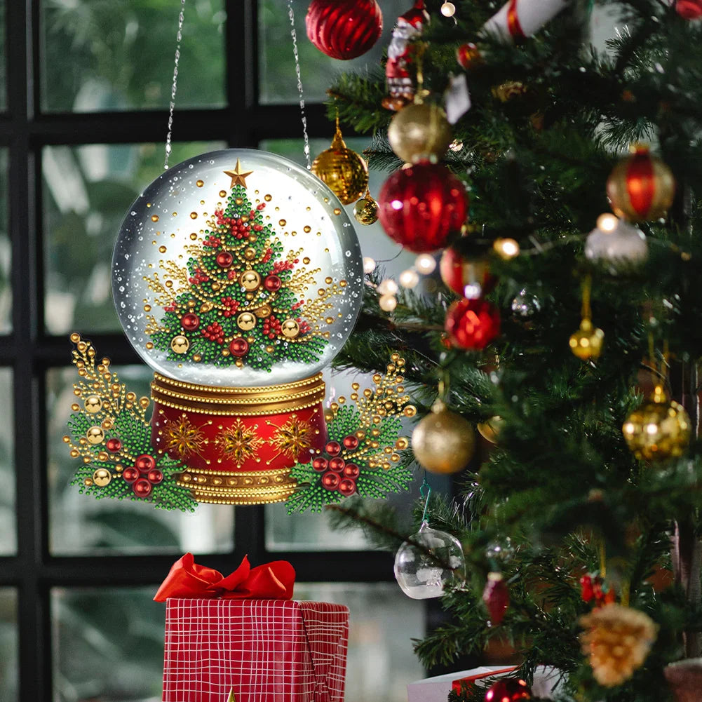 Weihnachtsanhänger | Diamond Painting