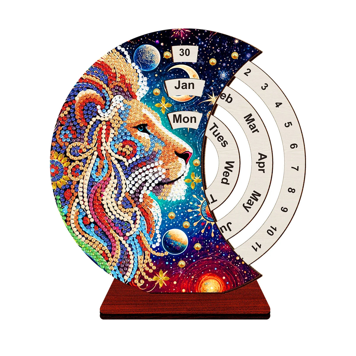 Löwe | Kalender | Diamond Painting