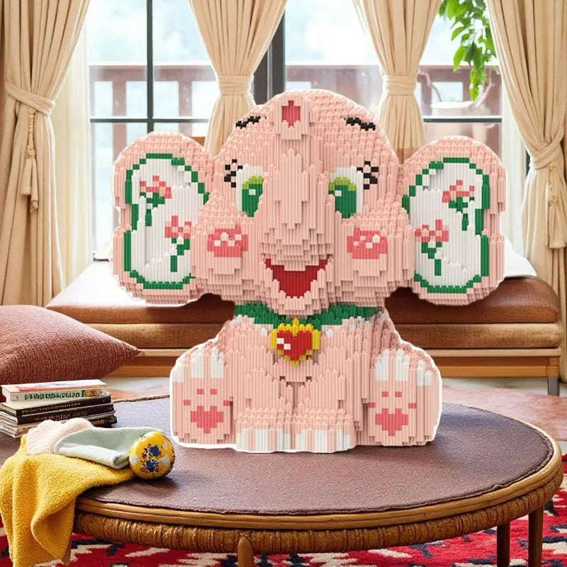 Rosa Elefant | Bausteine