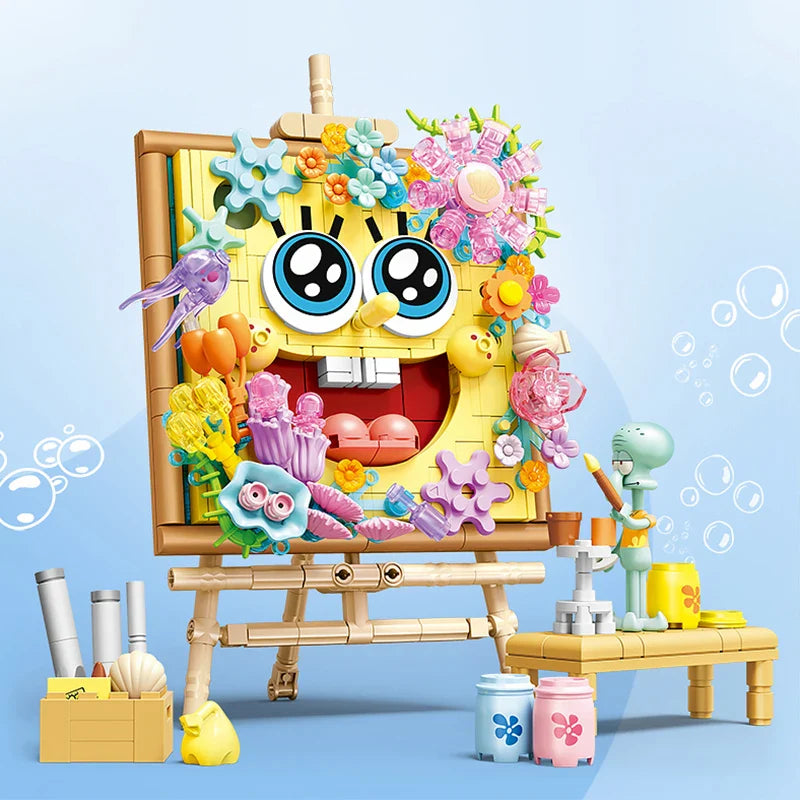 3D-Malerei Schwamm | Bausteine