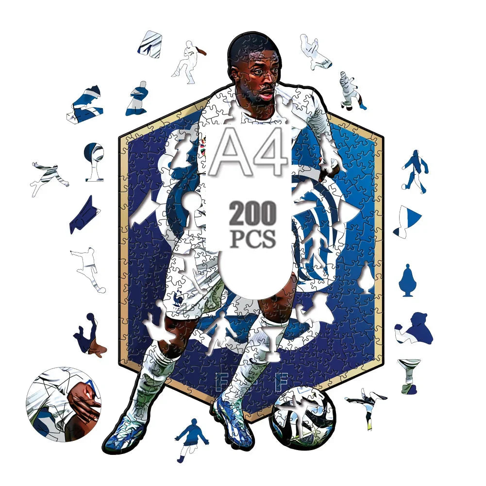 Ousmane Dembélé | 2D Holzpuzzle