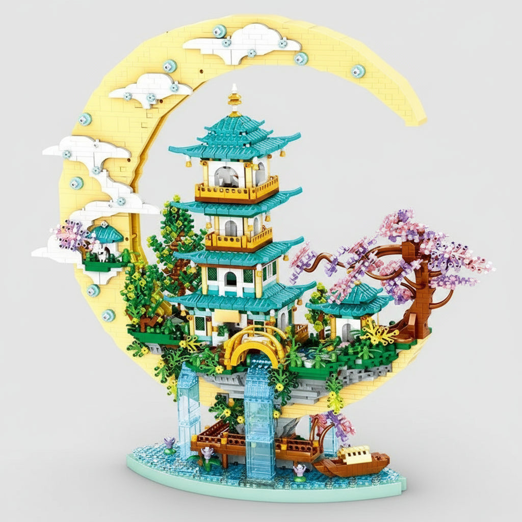 Haus auf dem Mond | Bausteine