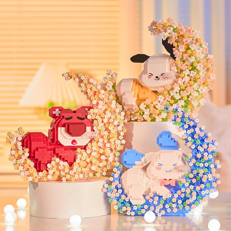 Tiere auf Blumen
