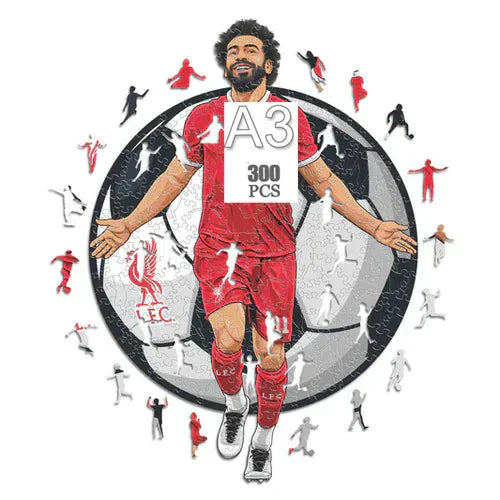 Mohamed Salah | 2D Holzpuzzle