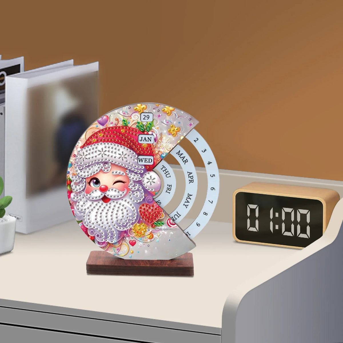 Weihnachtsmann | Kalender | Diamond Painting