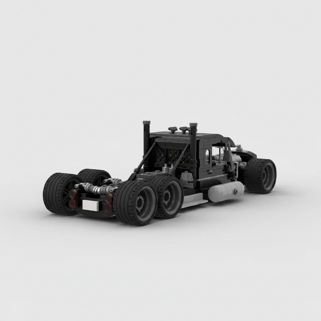 Amerikanischer Sattelschlepper | Bausteine