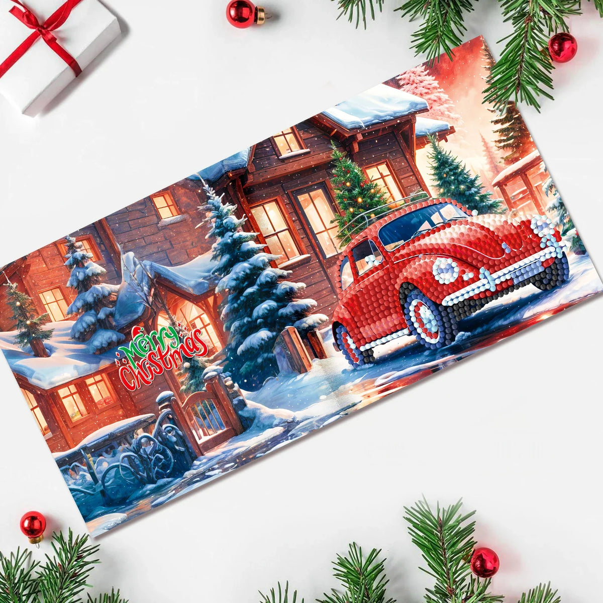 Weihnachtskarten | 12 Stück | Diamond Painting