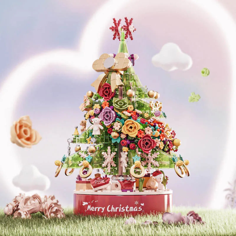 Weihnachtsbaum-Spieluhr | Bausteine