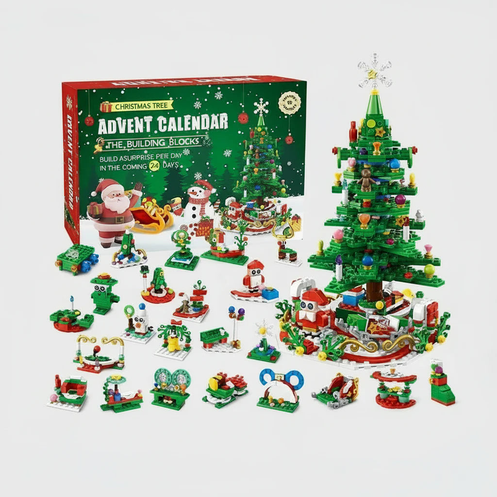 Weihnachts-Adventskalender – 24 Tage Bauspaß | Bausteine