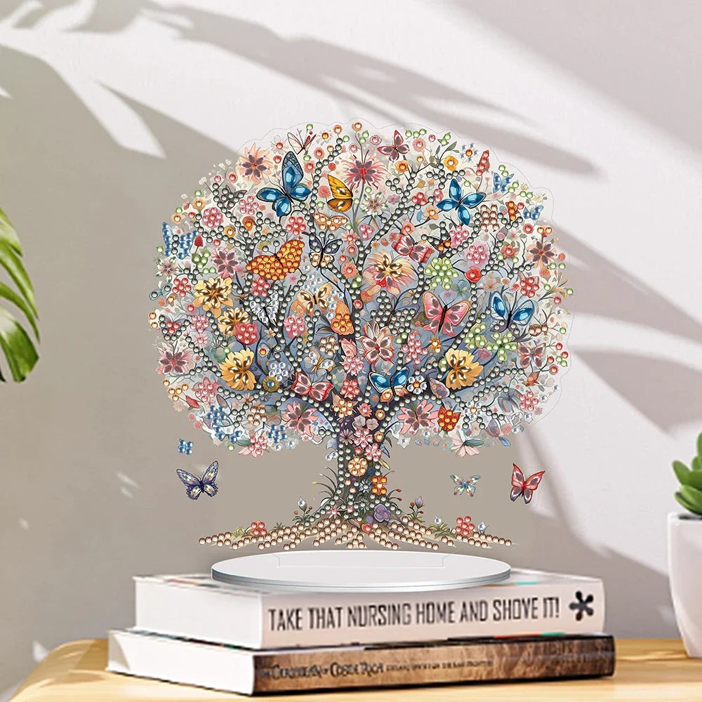 5D Schmetterlingsbaum | Diamond Painting