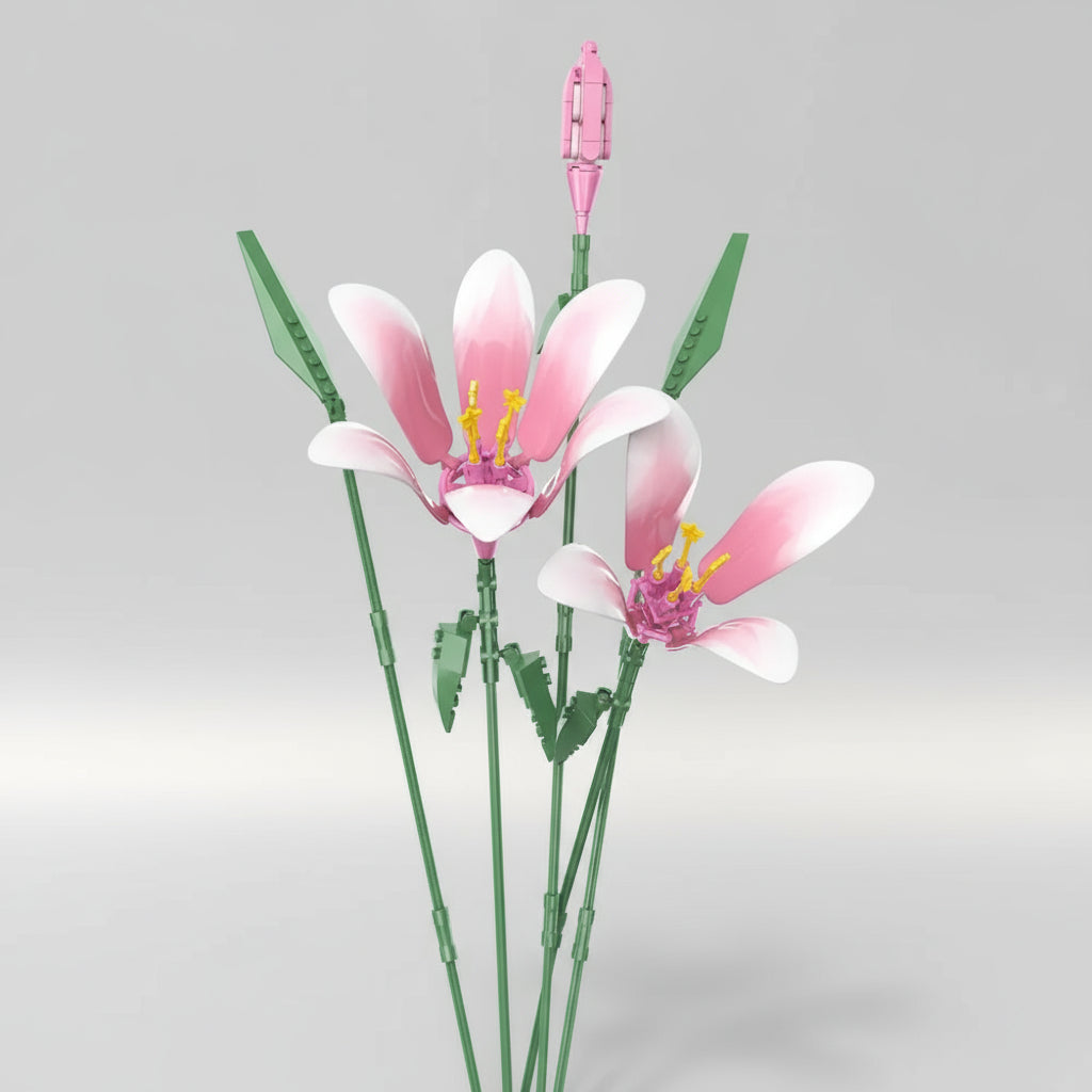 Farbige Lilien | Bausteine