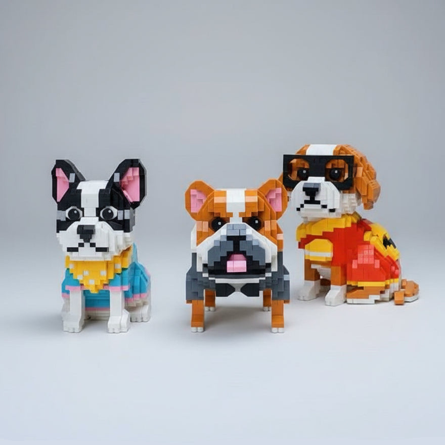 Englische Bulldogge | Bausteine