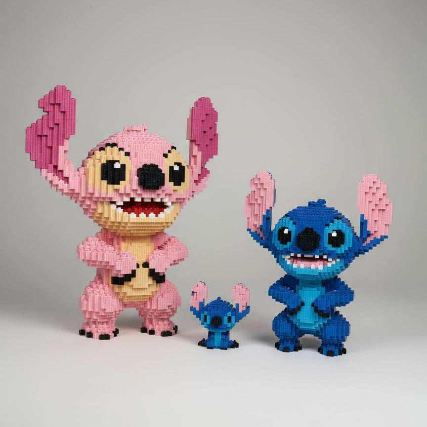 Mega-Rosa-Wesen | Bausteine