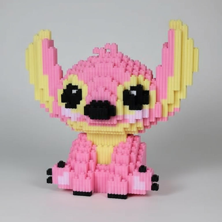schüchternes rosa Wesen | Bausteine