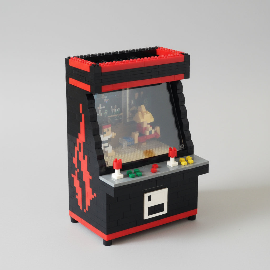 Arcade-Spielschrank | Bausteine