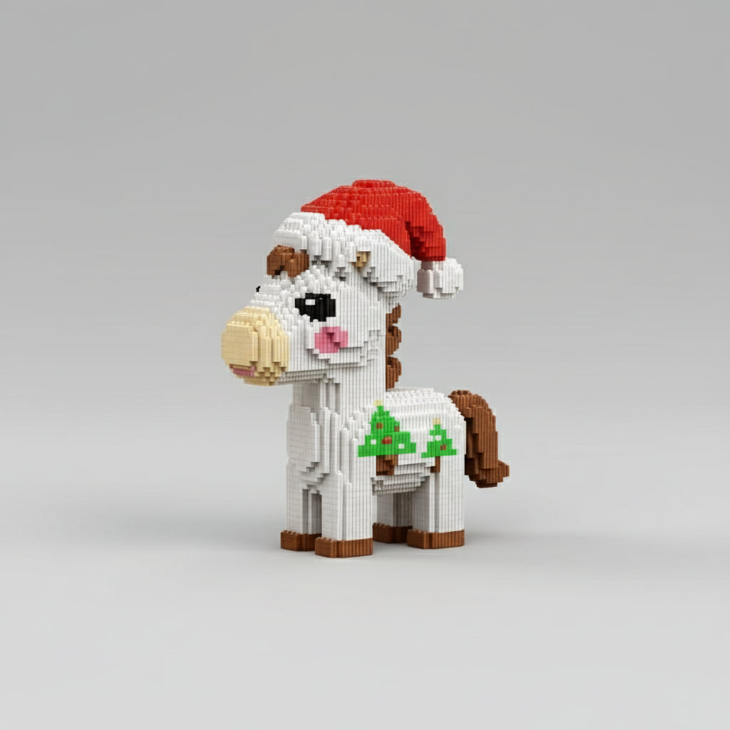 Weihnachts-Pferd | Bausteine