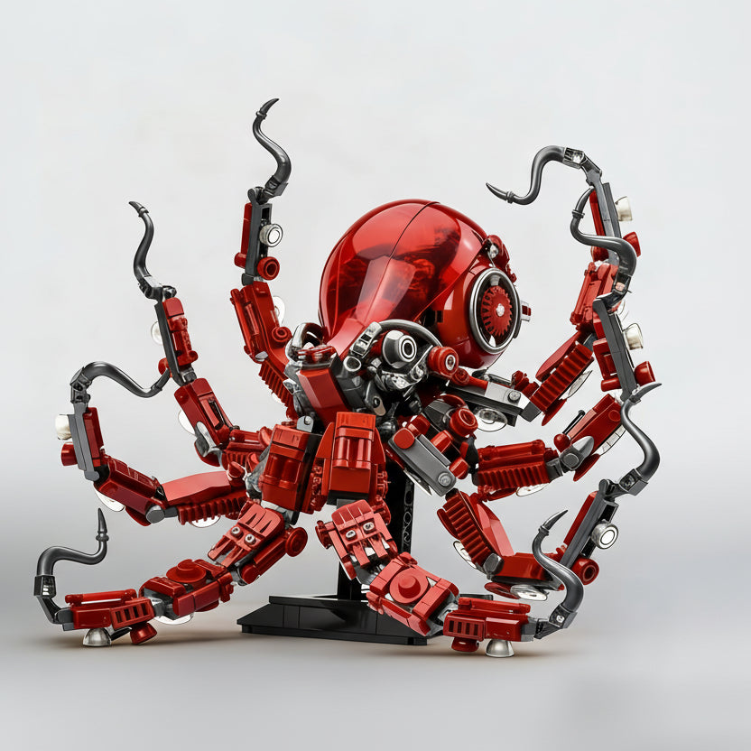 Beweglicher Oktopus | Bausteine