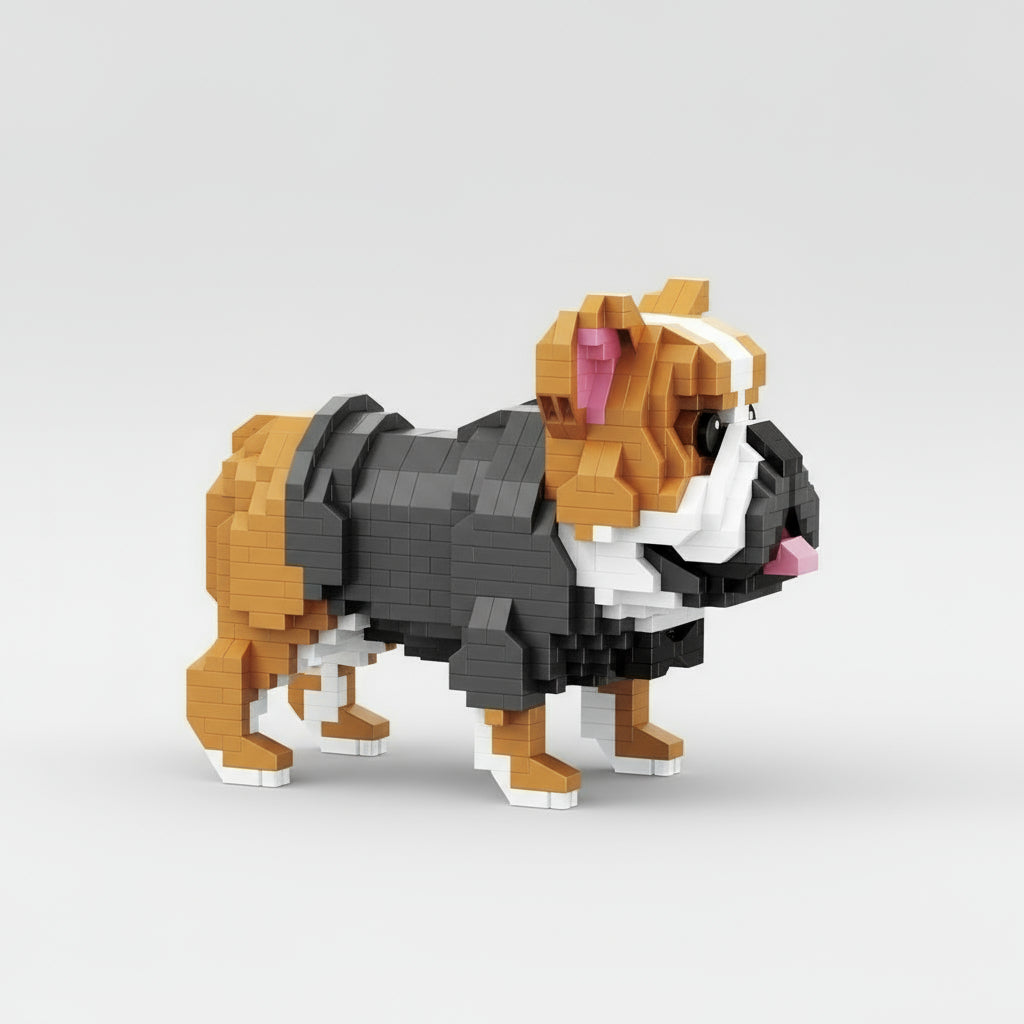 Englische Bulldogge | Bausteine