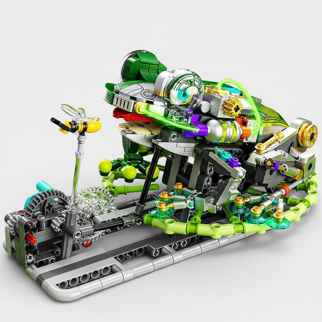 Beweglicher Frosch | Bausteine