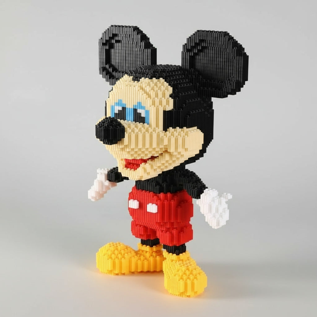 Mega Mouse im roten Anzug | Bausteine