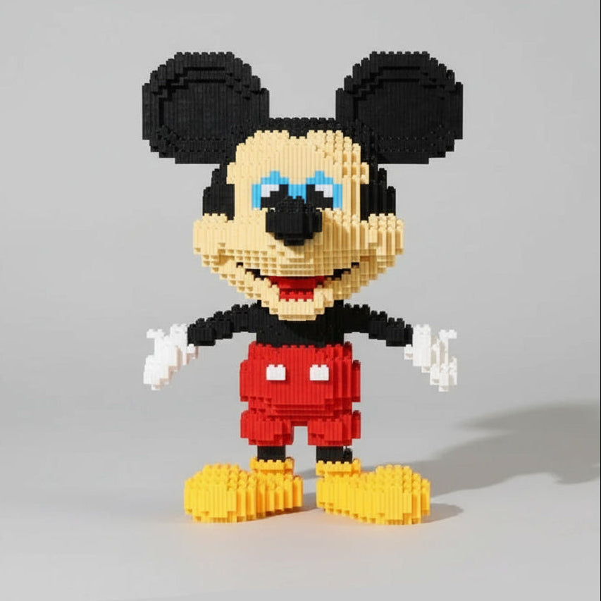 Mega Mouse im roten Anzug | Bausteine