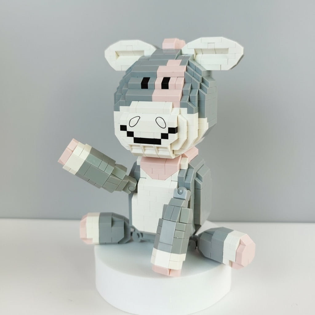 Niedlicher Esel | Bausteine