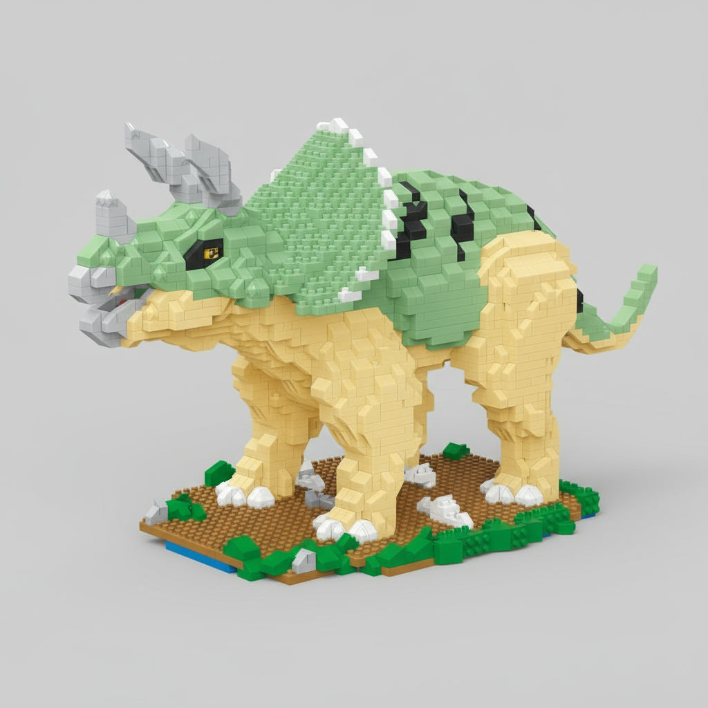 Triceratops Bouwblokjes