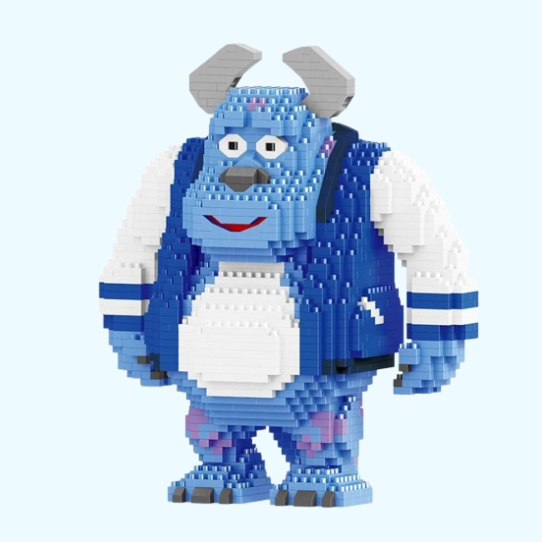 Blaues Monster | Bausteine