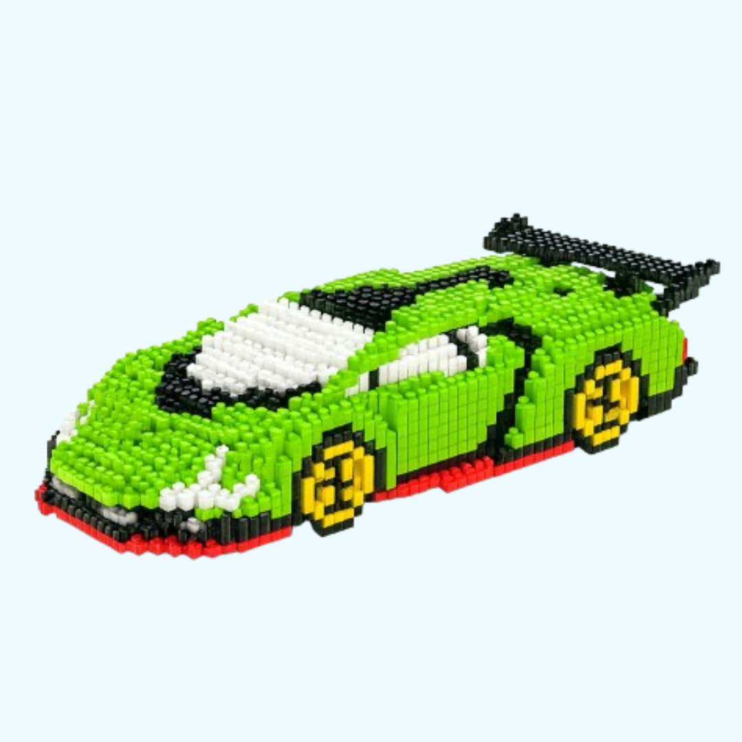 Grünes Auto | Bausteine