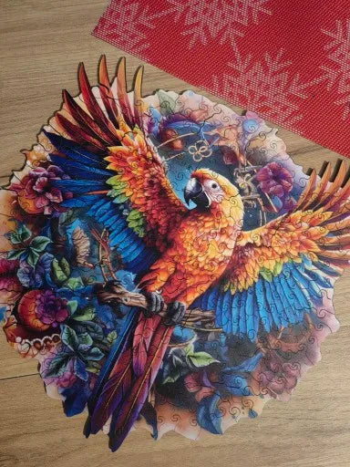 Papagei | 2D Holzpuzzle
