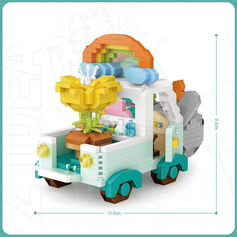 Kaninchen Auto | Bausteine